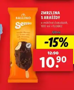 Lidl Zmrzlina s arašídy nabídka