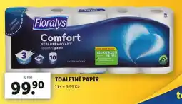 Lidl Floralys toaletní papír nabídka