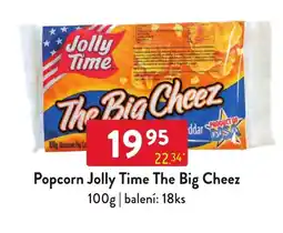Qanto Popcorn Jolly Time The Big Cheez nabídka