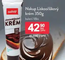 Qanto Nakup Lískooříškový krém 350g nabídka