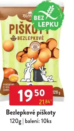 Qanto Bezlepkové piškoty nabídka