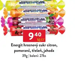 Qanto Energit hroznový cukr citron, pomeranč, třešeň, jahoda nabídka
