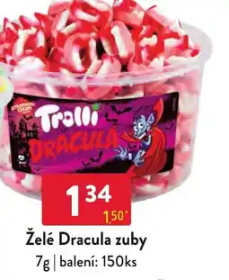Želé Dracula zuby