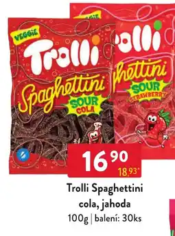 Qanto Trolli Spaghettini cola, jahoda nabídka