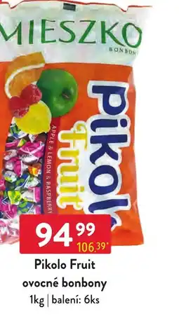 Qanto Pikolo Fruit ovocné bonbony nabídka