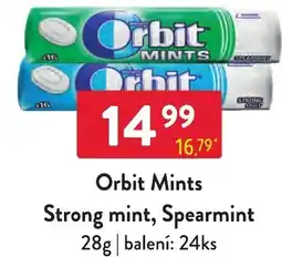 Qanto Orbit Mints Strong mint, Spearmint nabídka