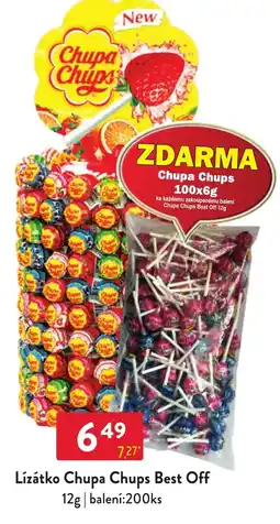 Qanto Lízátko Chupa Chups Best Off nabídka