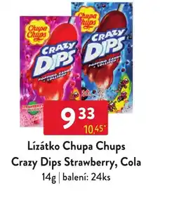 Qanto Lízátko Chupa Chups Crazy Dips Strawberry, Cola nabídka