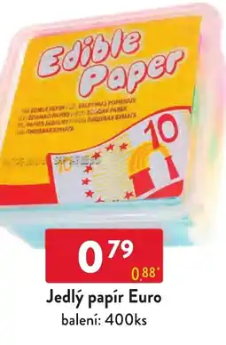 Qanto Jedlý papír Euro nabídka