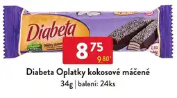 Qanto Diabeta Oplatky kokosové máčené nabídka