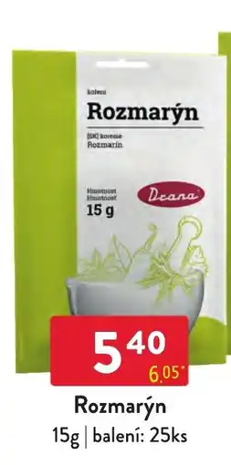 Qanto Rozmarýn nabídka