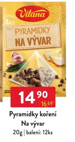 Qanto Pyramidky koření Na vývar nabídka