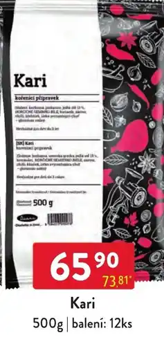 Qanto Kari nabídka