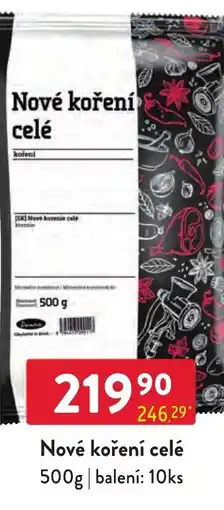 Qanto Nové koření celé nabídka