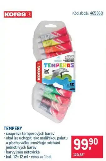 Makro TEMPERY nabídka