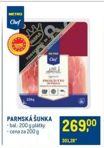 Makro PARMSKÁ ŠUNKA nabídka