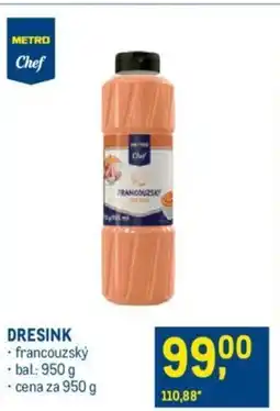 Makro DRESINK nabídka
