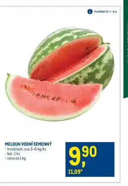 Makro MELOUN VODNÍ SEMENNÝ nabídka