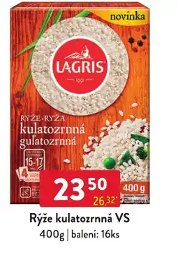 Qanto Rýže kulatozrnná VS nabídka