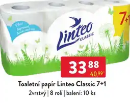 Qanto Toaletní papír Linteo Classic 7+1 nabídka
