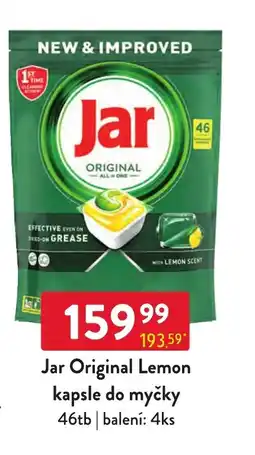 Qanto Jar Original Lemon kapsle do myčky nabídka
