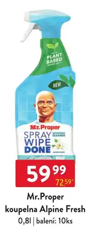 Qanto Mr.Proper koupelna Alpine Fresh nabídka