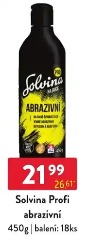Qanto Solvina Profi abrazivní nabídka