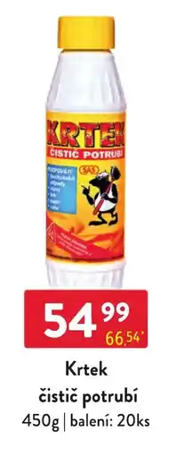 Krtek čistič potrubí