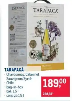 Makro TARAPACÁ nabídka