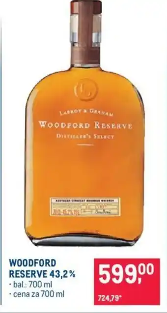 Makro WOODFORD RESERVE 43.2% nabídka
