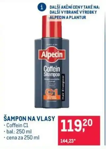 Makro ŠAMPON NA VLASY nabídka