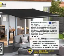 Bauhaus Kazetová markýza Elba nabídka