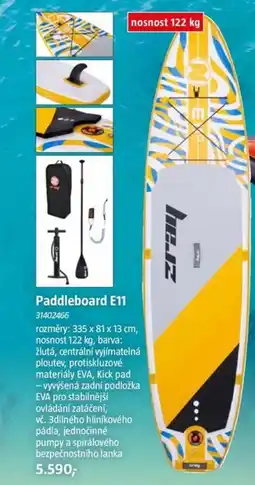 Bauhaus Paddleboard E11 nabídka