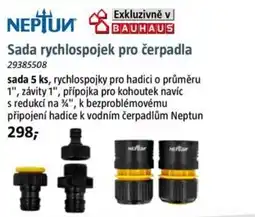 Bauhaus Sada rychlospojek pro čerpadla nabídka