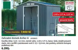 Bauhaus Zahradní domek Archer A nabídka