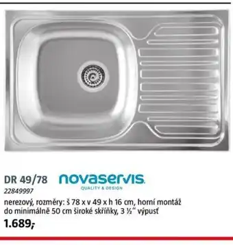 Bauhaus DR 49/78 nabídka