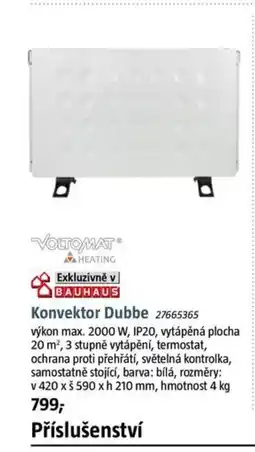Bauhaus Konvektor Dubbe nabídka