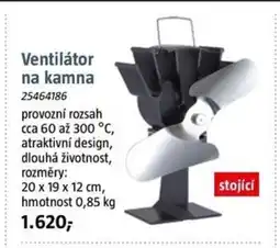 Bauhaus Ventilátor na kamna nabídka