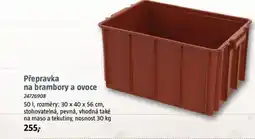 Bauhaus Přepravka na brambory a ovoce nabídka