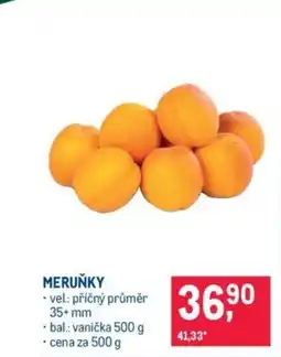 Makro MERUŇKY nabídka