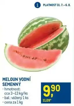 Makro MELOUN VODNÍ SEMENNÝ nabídka