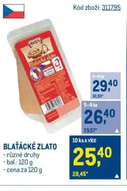 Makro BLAŤÁCKÉ ZLATO nabídka