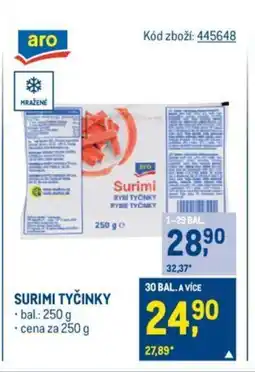 Makro SURIMI TYČINKY nabídka