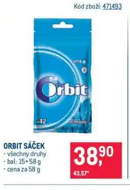 Makro ORBIT SÁČEK nabídka