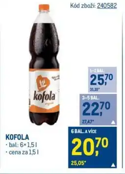 Makro KOFOLA nabídka
