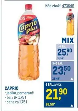 Makro CAPRIO nabídka