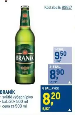 Makro BRANÍK nabídka