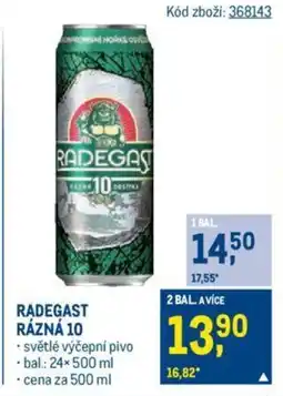 Makro RADEGAST RÁZNÁ 10 nabídka