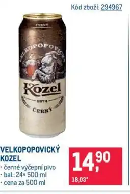 Makro VELKOPOPOVICKÝ KOZEL nabídka