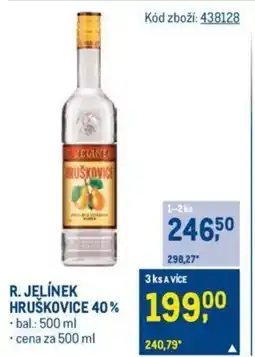 Makro R. JELÍNEK HRUŠKOVICE 40% nabídka